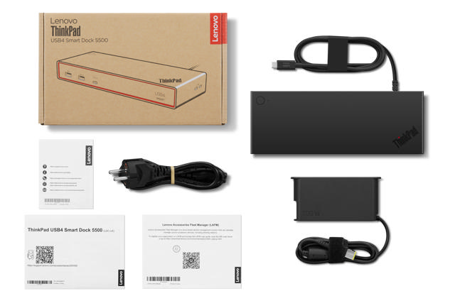 Lenovo ThinkPad USB4 Smart Dock 5500 DP(2), HDMI(1), USB(4), USBC(2), 65W PD, 3YR