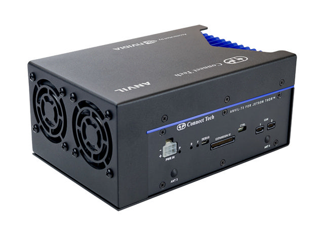 Connect Tech Anvil System with NVIDIA Jetson AGX Orin 32GB Module, Passive Cooling, 1TB NVMe