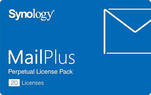 Synology MailPlus License - 20 Pack-one email
