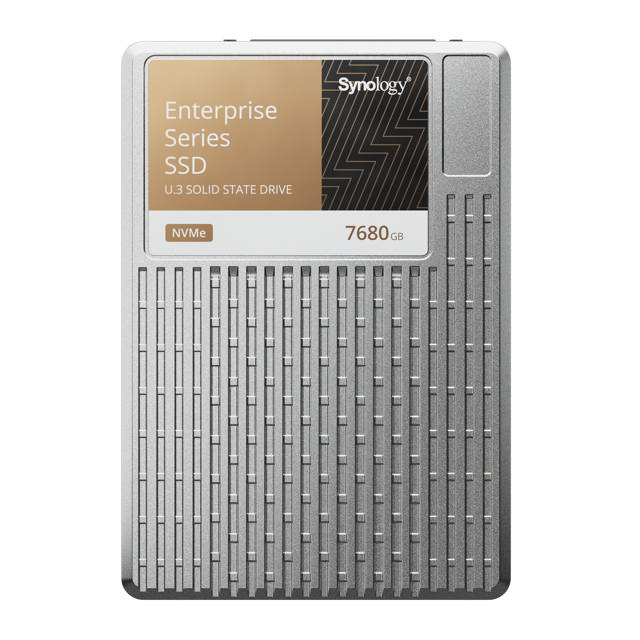 Synology SPU7200D 7680G Enterprise Series U.3 NVMe SSD - 5 Year limited Warranty