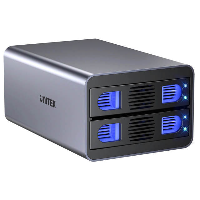 Unitek USB3.2 Type-C 10GB/SATA 2BAY SATA