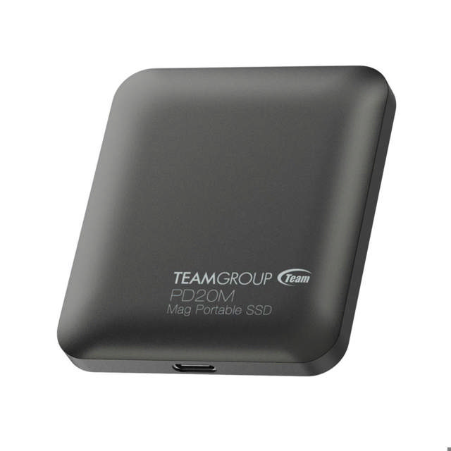 Team PD20M Mag Portable SSD Titanium Gray 2TB