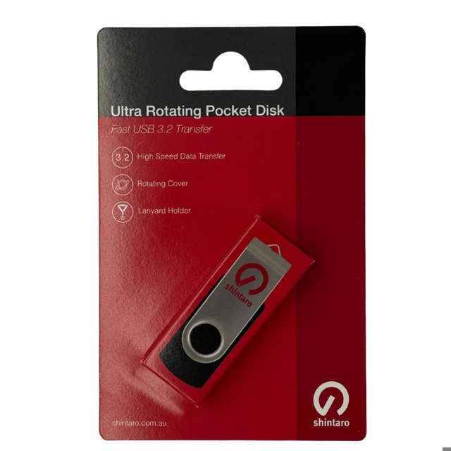 Shintaro 64GB Rotating Pocket Disk