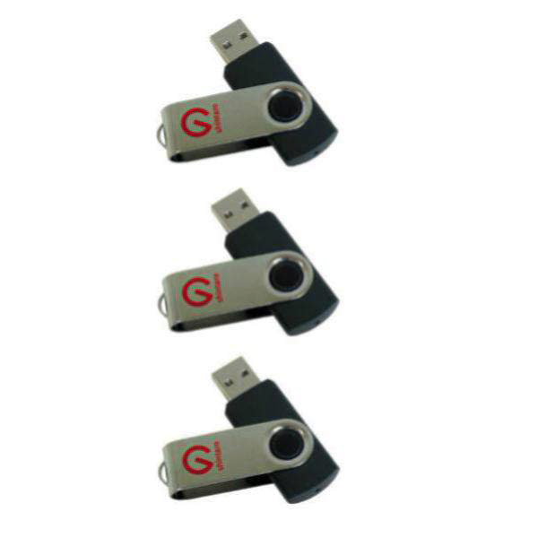 Shintaro 8GB Rotating Pocket Disk 3 Pack