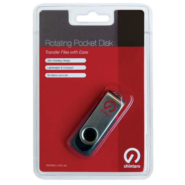 Shintaro 8GB Rotating Pocket Disk