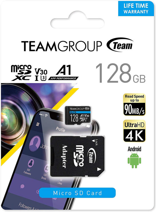 Team Group Elite A1 MicroSDXC 128GB