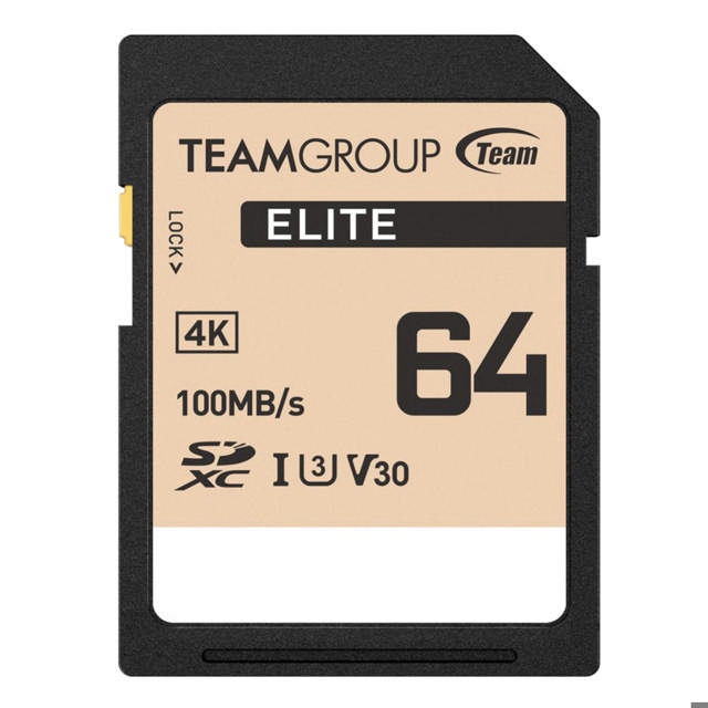 Team Elite SDXC 64GB UHS-I U3 V30