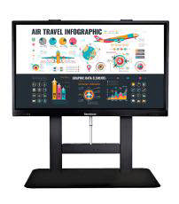 Touchboard FStanding H.Adjust Act Lift
