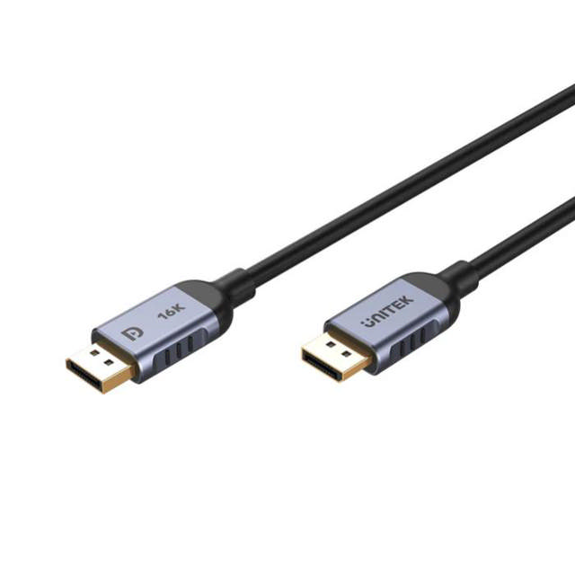 Unitek 3M Gaming DP2.1 Cable Grey