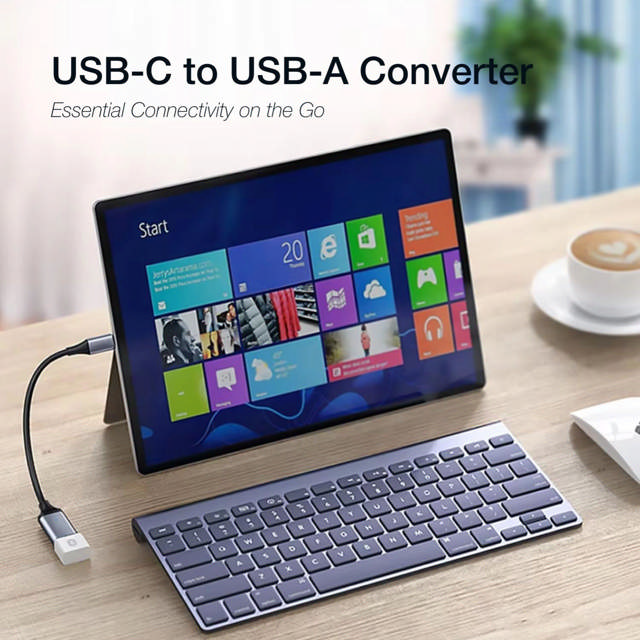 Shintaro USB-C Male to USB-A Female 15cm