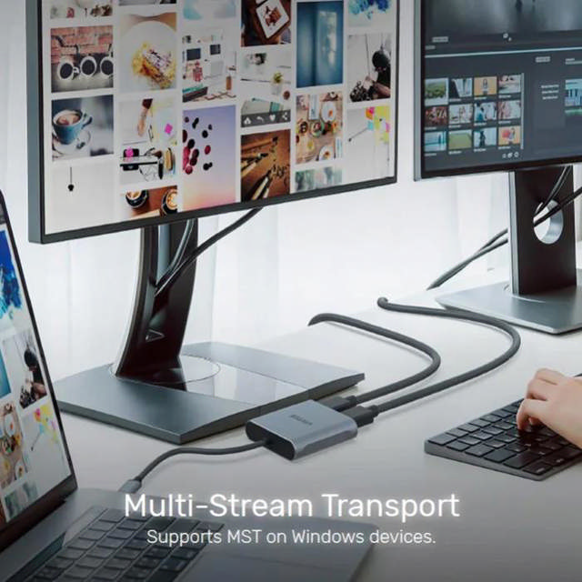 Unitek USB-C to Dual HDMI 4K Adapter