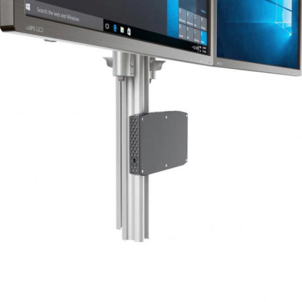 Atdec Mini PC Mount Plate Black