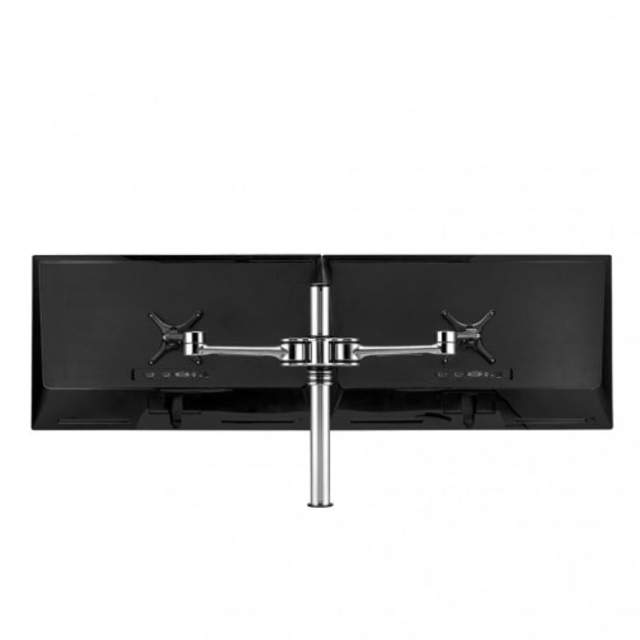 Atdec AF-AT-D-P Dual Swing Arms on Post Polished Silver