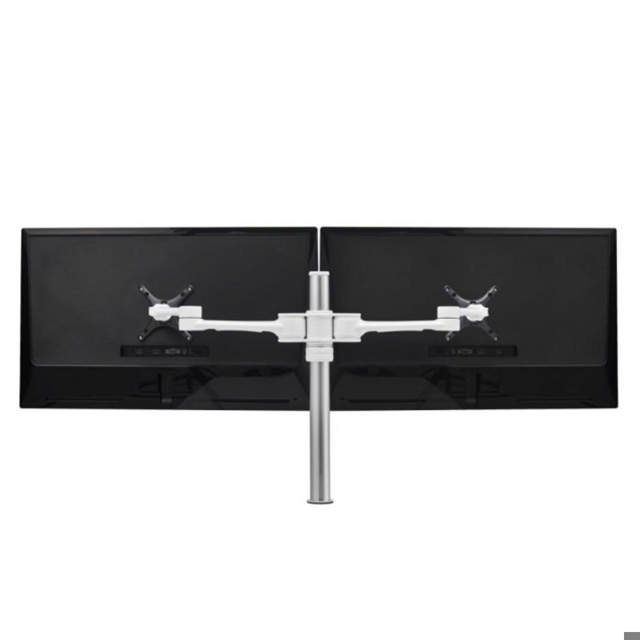 Atdec AF Dual Monitor Swing Arm White