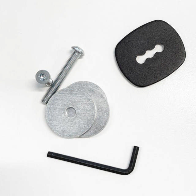 Atdec Bolt Through Kit Silver