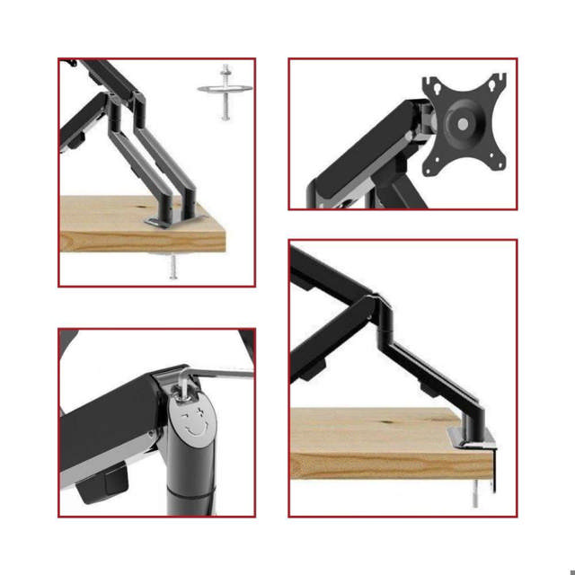 Shintaro Dual Swivel Gas Monitor Arm