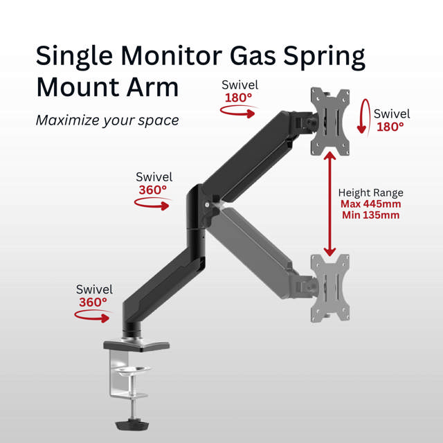 Shintaro Single Monitor Mount 32