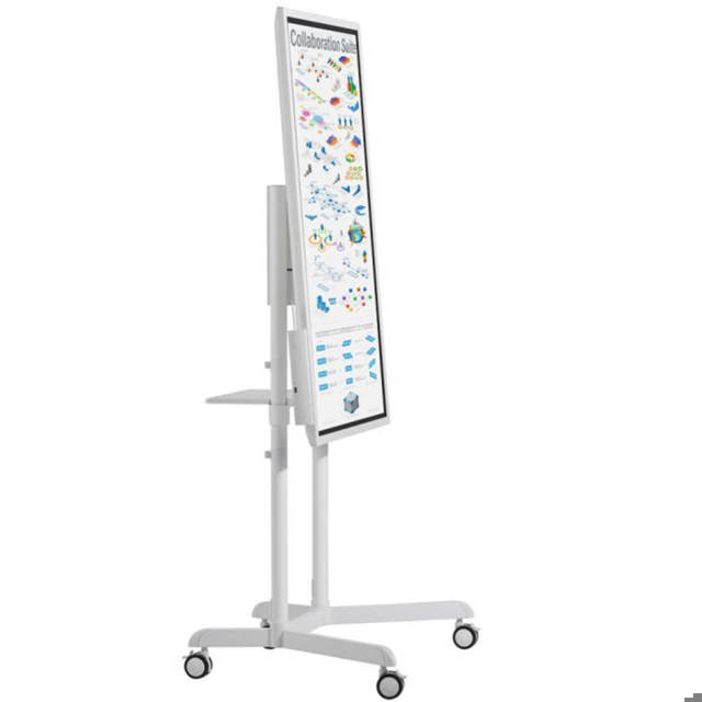 Atdec AD-TVC-70R-W TV Cart with Rotation