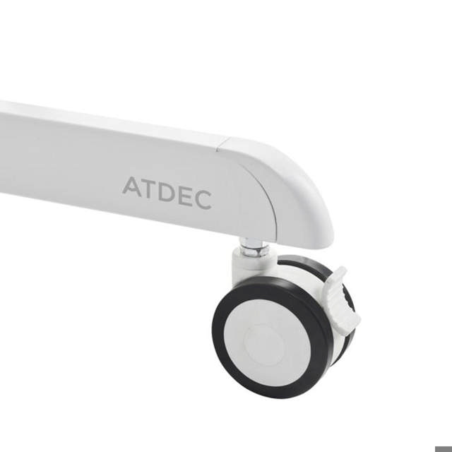 Atdec AD-TVC-70R-W TV Cart with Rotation