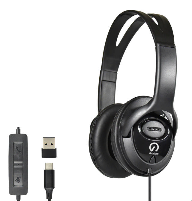 Shintaro Over-Ear USB-C Headset