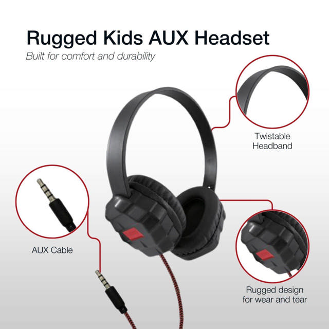 Shintaro Rugged Kids AUX Headset