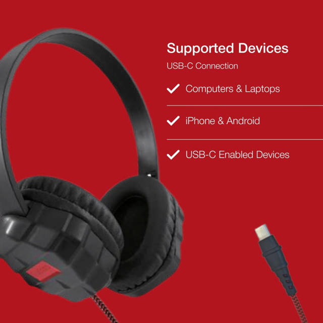 Shintaro Rugged Kids USB-C Headset