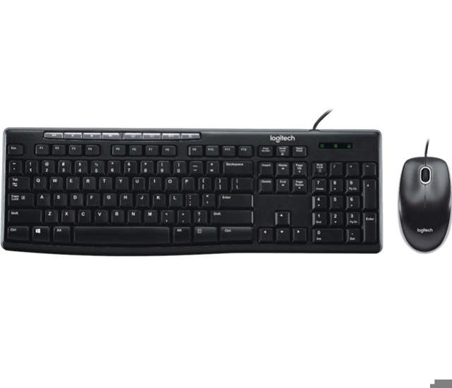 Logitech Wired Keyboard & Mouse Combo