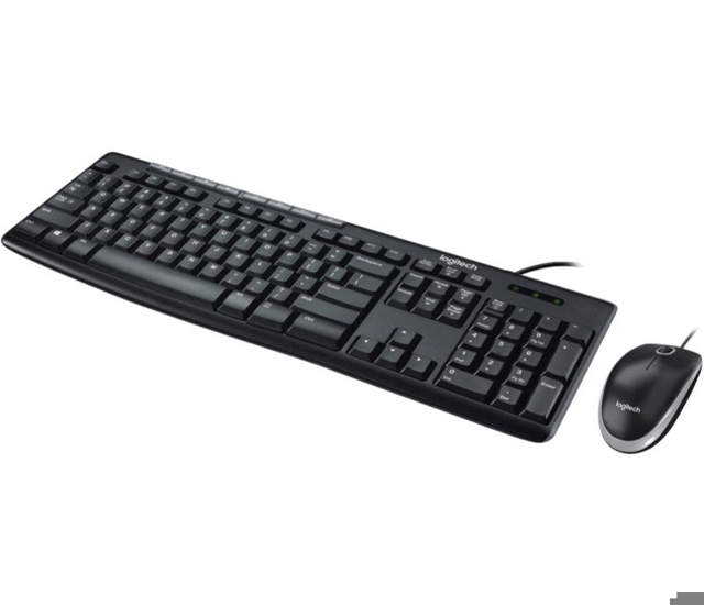 Logitech Wired Keyboard & Mouse Combo