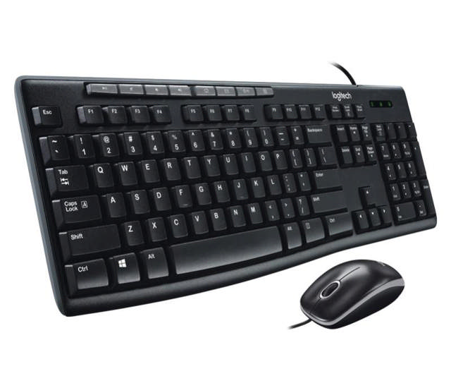 Logitech Wired Keyboard & Mouse Combo