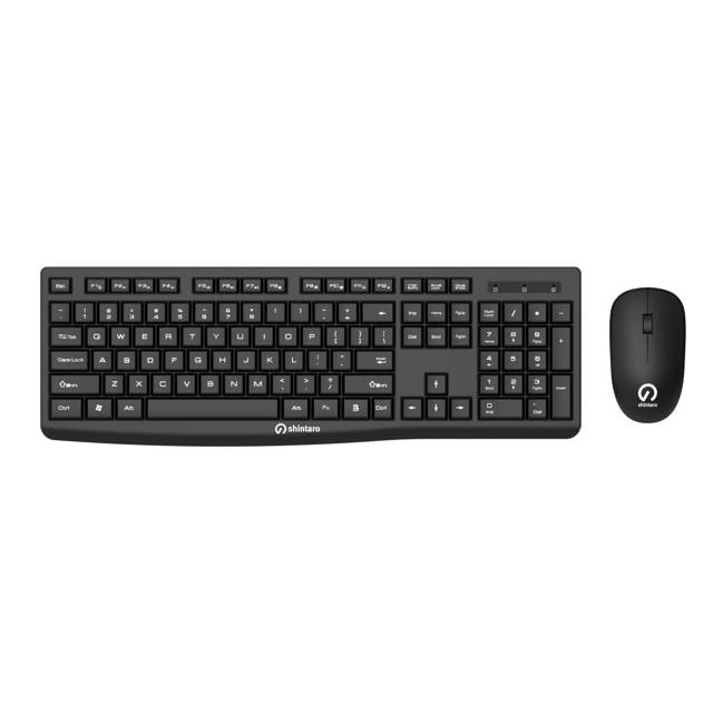 Shintaro Wireless Keyboard & Mouse Combo