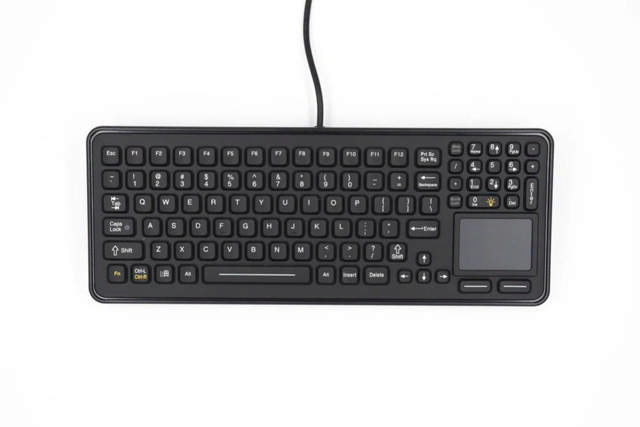 Ikey Rugged Keyboard w/ PS2 Cable Black