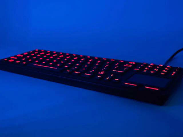 Ikey Rugged Keyboard w/ USB Cable Black