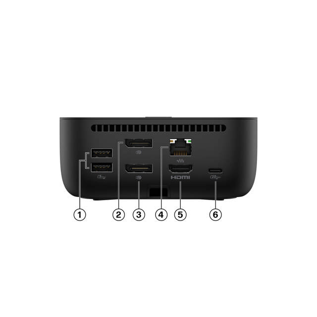 HP USB-C 100W G6 Dock (replaces 5TW10AA)