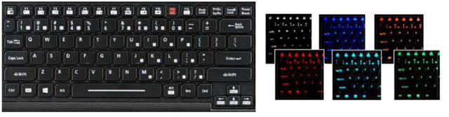 Panasonic Backlit KB FZ-40 FZ-55