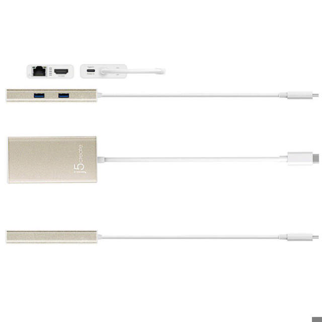 J5create Type-C to HDMI & GigaLAN & USB