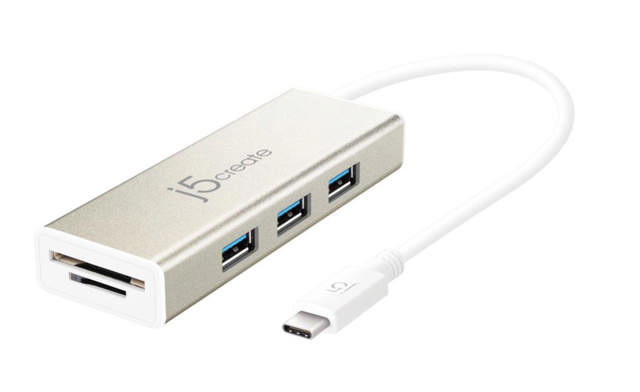 J5create JCH347 USB-C 3 port hub