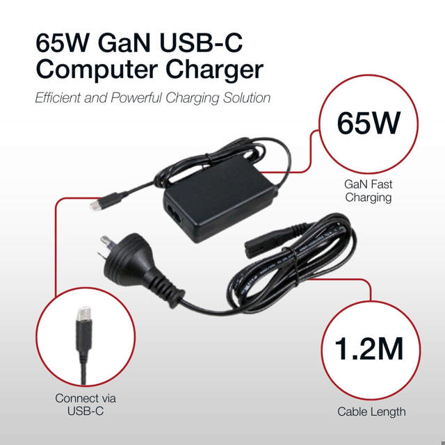 Shintaro 65W GaN USB-C Notebook Charger