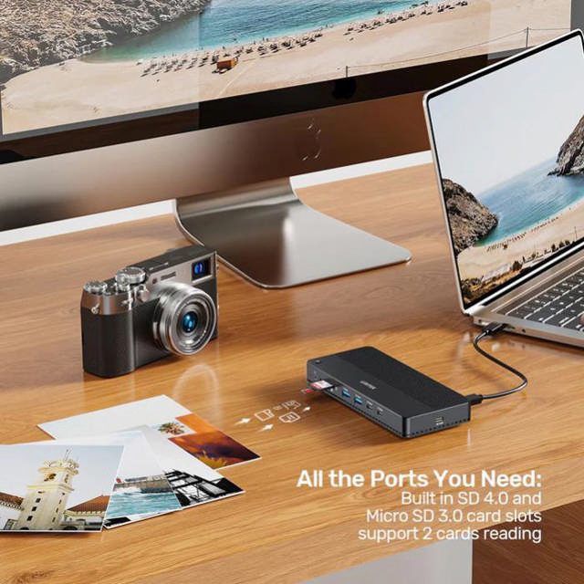 Unitek 13-in-1 USB-C 8K Docking Station
