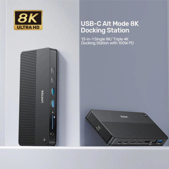 Unitek 13-in-1 USB-C 8K Docking Station