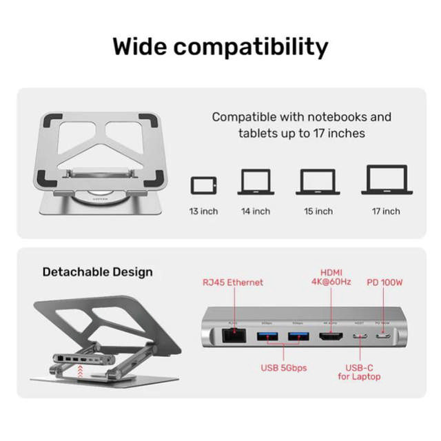 Unitek USB-C 4K Laptop Docking Station