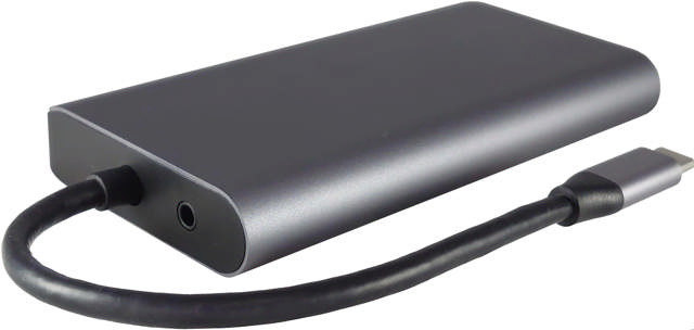 Shintaro 8-Port USB-C Travel Dock