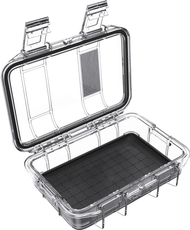 Pelican M40 Micro Clear Case Black Liner