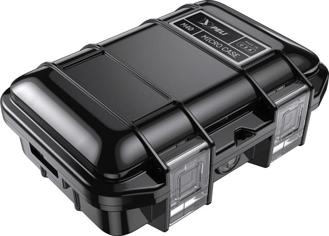 Pelican M40 Micro Black Case Black Liner