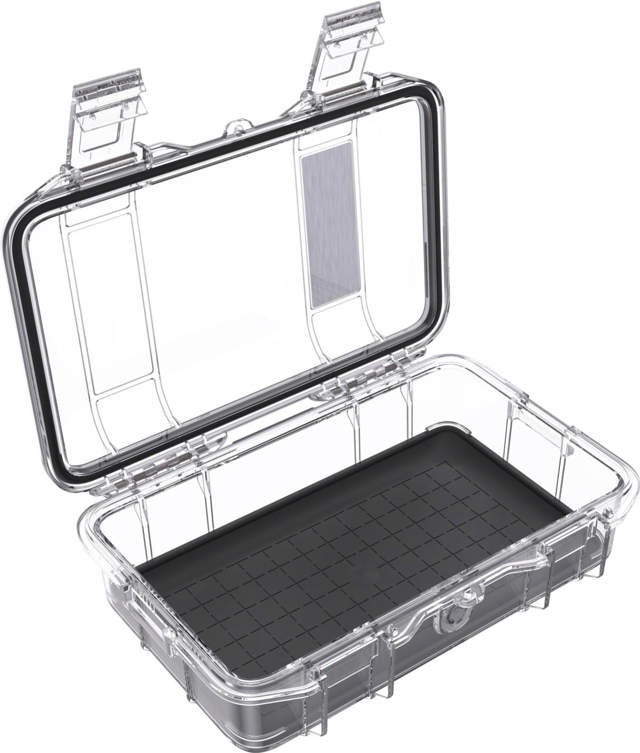 Pelican M50 Micro Clear Case Black Liner