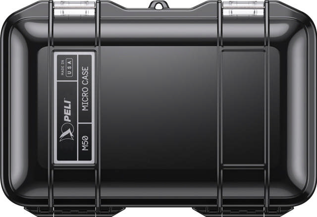 Pelican M50 Micro Black Case Black Liner