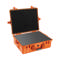 Pelican 1600 Case w/ Foam ORange