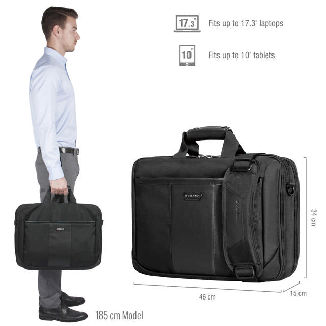 Everki Versa Travel Laptop Bag 17.3