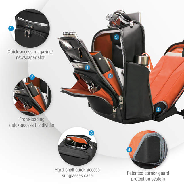 Everki Onyx Premium LaptopBackpack 15.6