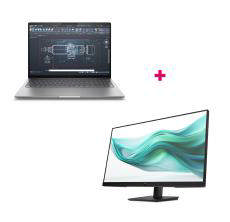 HP Zbook BV5L7PT+B0CG8UT Monitor Bundle