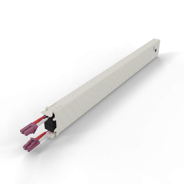 Patchbox one Cassette 8RU OM4 LC-LC